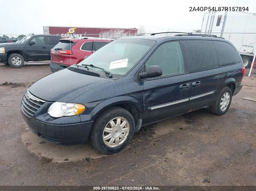 2A4GP54L87R157894 2007 Chrysler Town & Country Touring