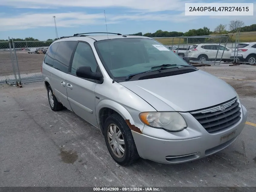 2A4GP54L47R274615 2007 Chrysler Town & Country Touring