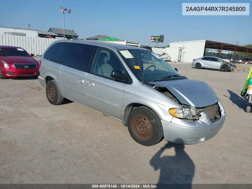 2007 Chrysler Town & Country Lx VIN: 2A4GP44RX7R245800 Lot: 40575140