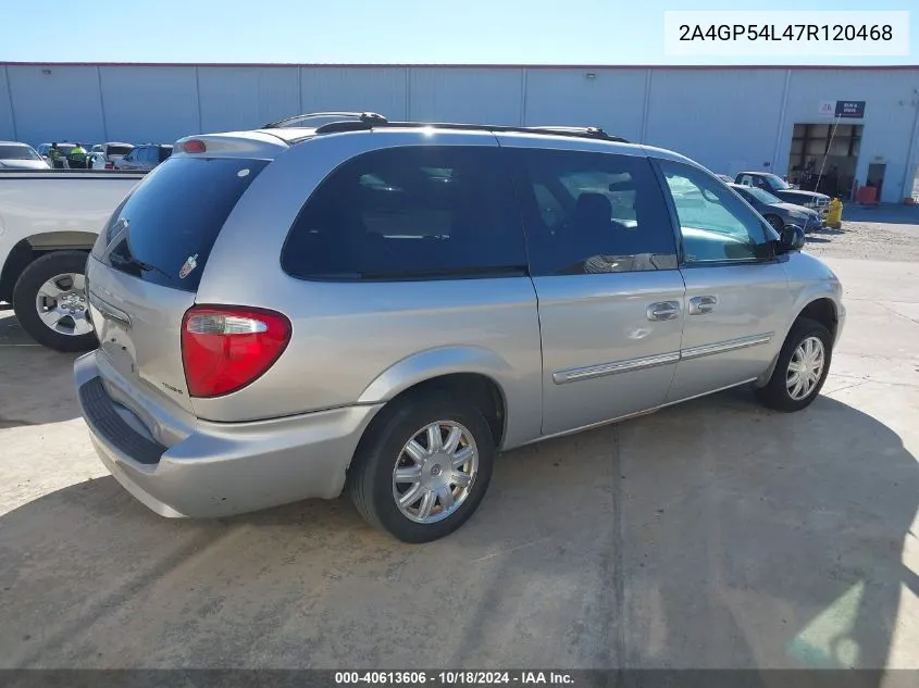 2007 Chrysler Town & Country Touring VIN: 2A4GP54L47R120468 Lot: 40613606