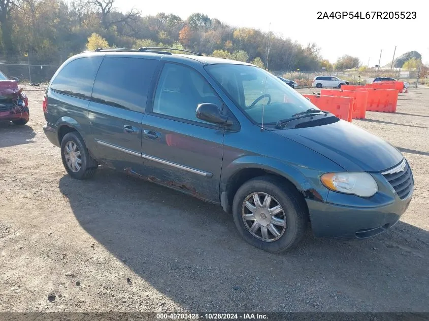 2A4GP54L67R205523 2007 Chrysler Town & Country Touring