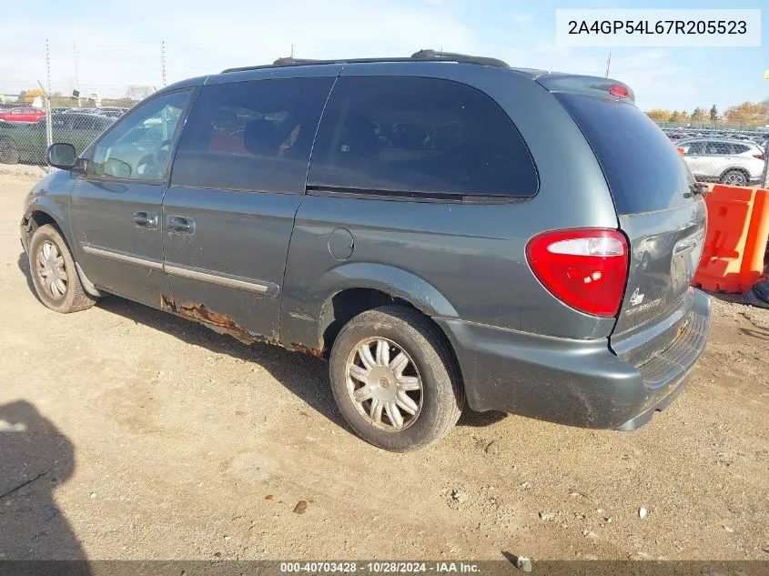 2A4GP54L67R205523 2007 Chrysler Town & Country Touring