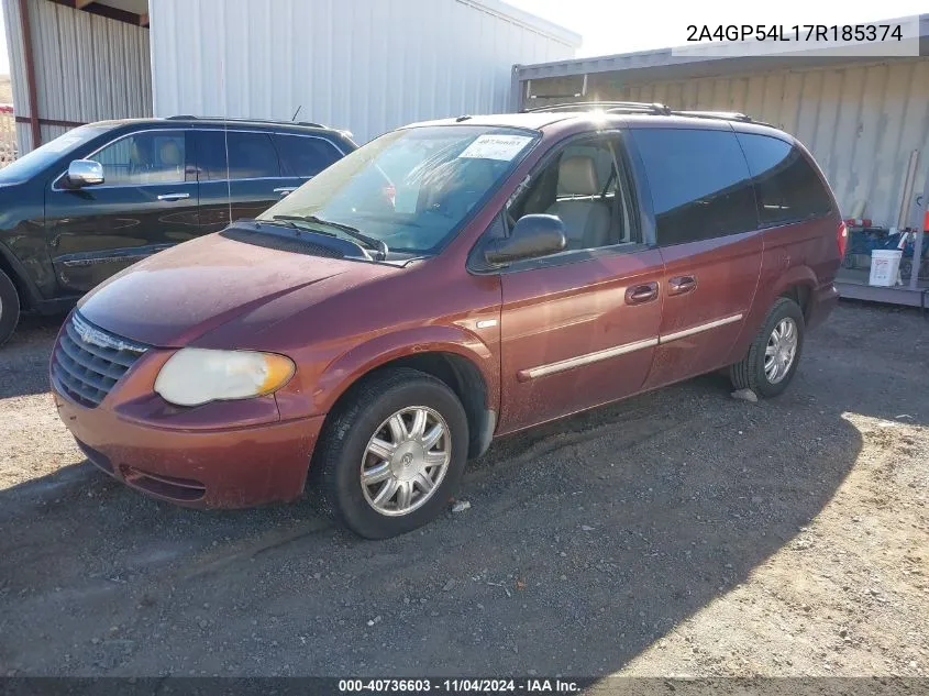 2A4GP54L17R185374 2007 Chrysler Town & Country Touring