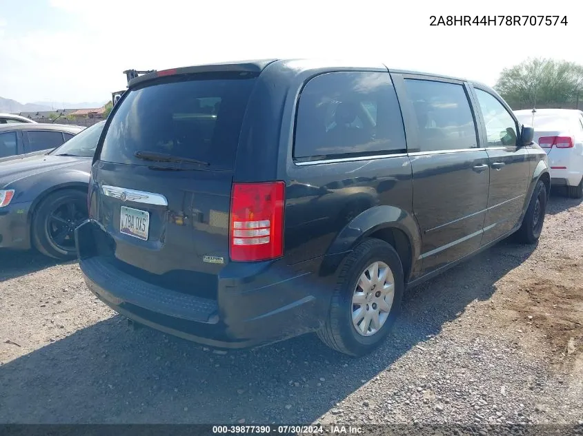 2A8HR44H78R707574 2008 Chrysler Town & Country Lx