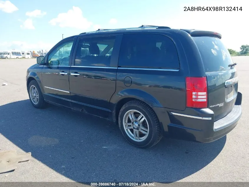 2A8HR64X98R132414 2008 Chrysler Town & Country Limited