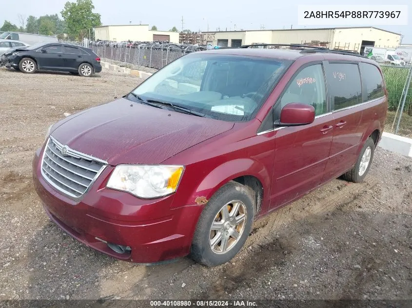 2008 Chrysler Town & Country Touring VIN: 2A8HR54P88R773967 Lot: 40108980