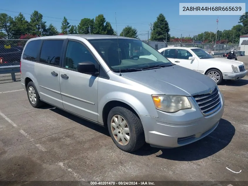 2008 Chrysler Town & Country Lx VIN: 2A8HR44H68R665639 Lot: 40201470