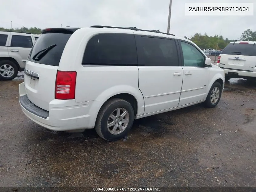 2A8HR54P98R710604 2008 Chrysler Town & Country Touring