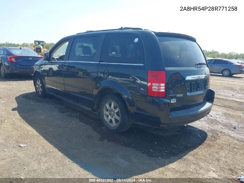 2A8HR54P28R771258 2008 Chrysler Town & Country Touring