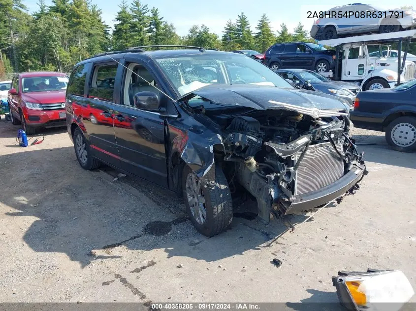 2A8HR54P08R631791 2008 Chrysler Town & Country Touring