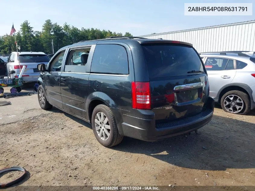 2A8HR54P08R631791 2008 Chrysler Town & Country Touring