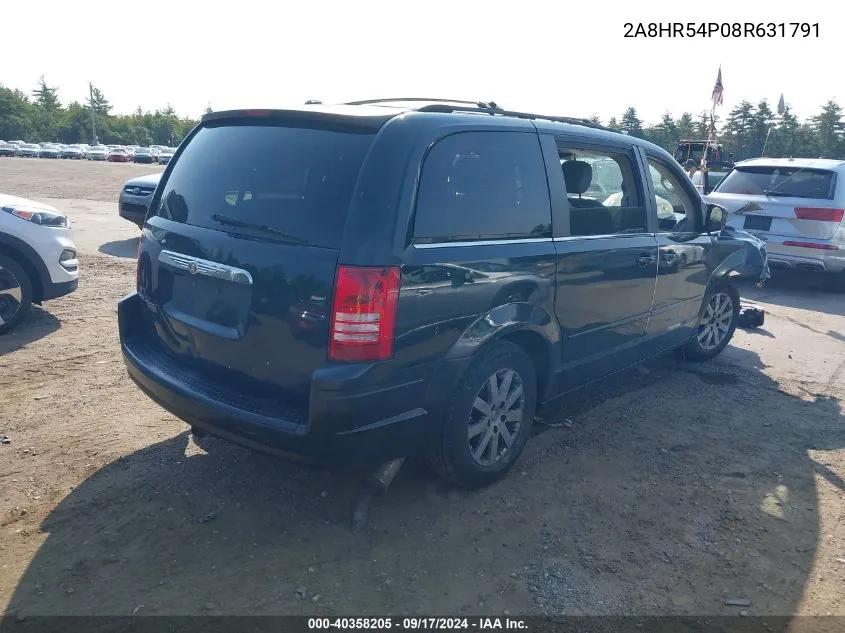 2A8HR54P08R631791 2008 Chrysler Town & Country Touring