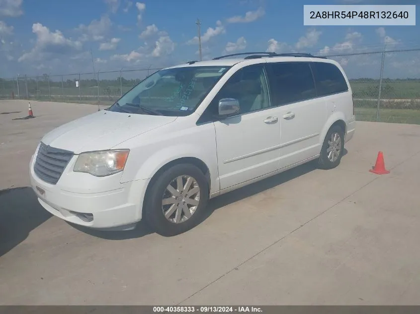 2A8HR54P48R132640 2008 Chrysler Town & Country Touring