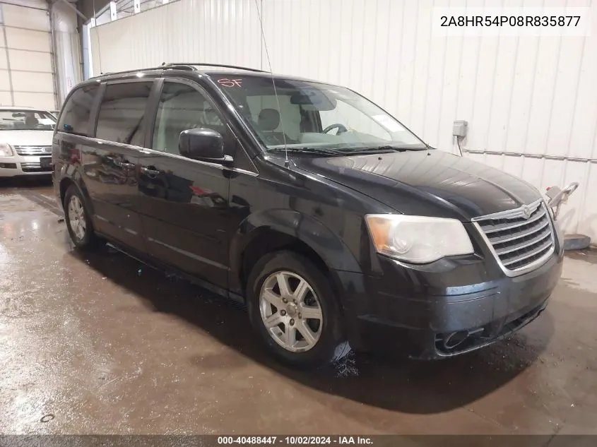 2008 Chrysler Town & Country Touring VIN: 2A8HR54P08R835877 Lot: 40488447