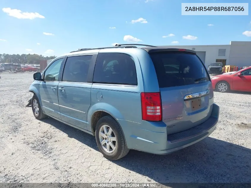 2008 Chrysler Town & Country Touring VIN: 2A8HR54P88R687056 Lot: 40682305