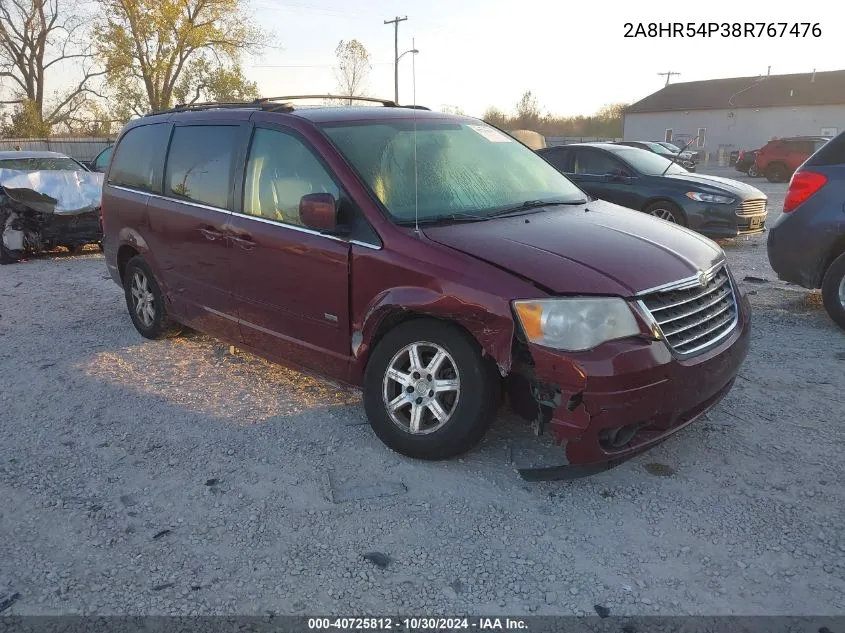 2A8HR54P38R767476 2008 Chrysler Town & Country Touring