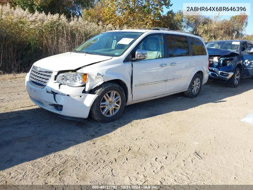 2A8HR64X68R646396 2008 Chrysler Town & Country Limited