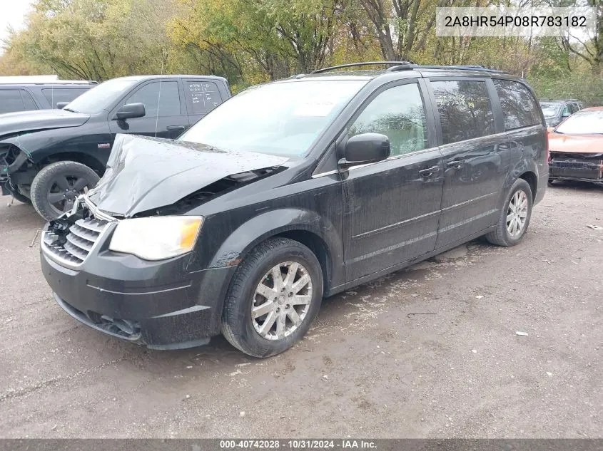 2008 Chrysler Town & Country Touring VIN: 2A8HR54P08R783182 Lot: 40742028