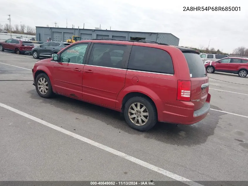 2008 Chrysler Town & Country Touring VIN: 2A8HR54P68R685001 Lot: 40849052