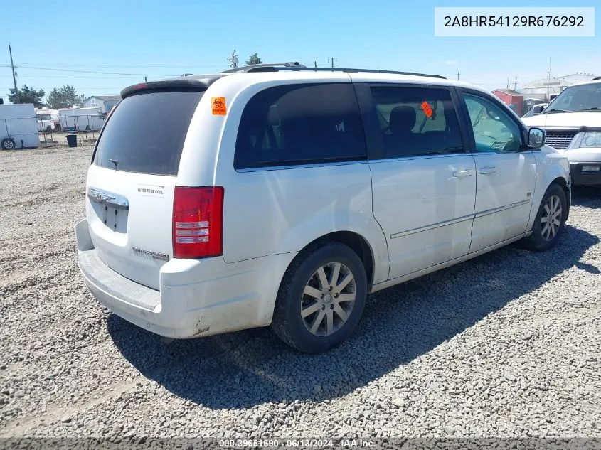 2009 Chrysler Town & Country Touring VIN: 2A8HR54129R676292 Lot: 39651690