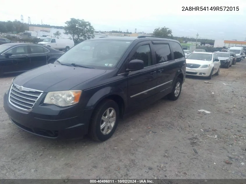 2009 Chrysler Town & Country Touring VIN: 2A8HR54149R572015 Lot: 40496011