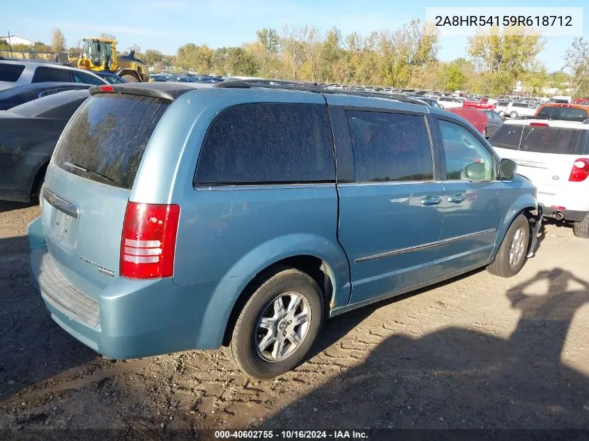 2009 Chrysler Town & Country Touring VIN: 2A8HR54159R618712 Lot: 40602755