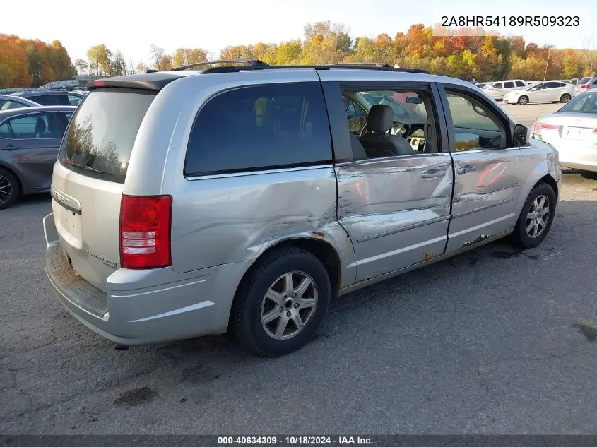 2009 Chrysler Town & Country Touring VIN: 2A8HR54189R509323 Lot: 40634309