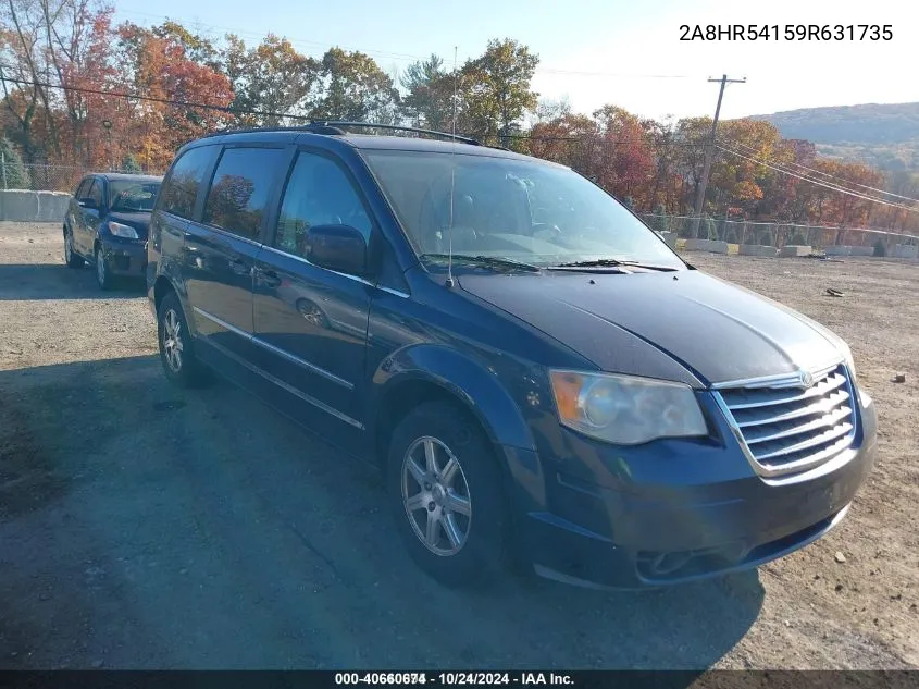 2009 Chrysler Town & Country Touring VIN: 2A8HR54159R631735 Lot: 40660674