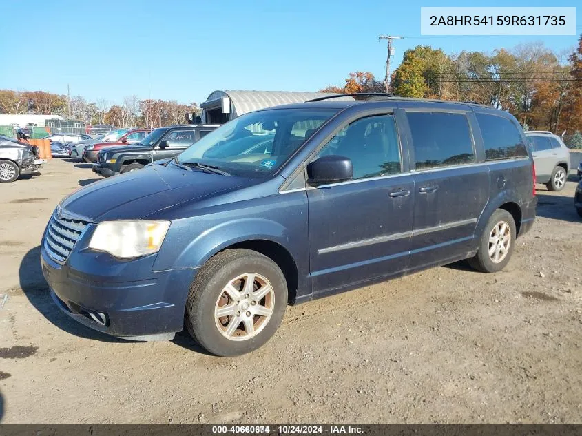 2009 Chrysler Town & Country Touring VIN: 2A8HR54159R631735 Lot: 40660674