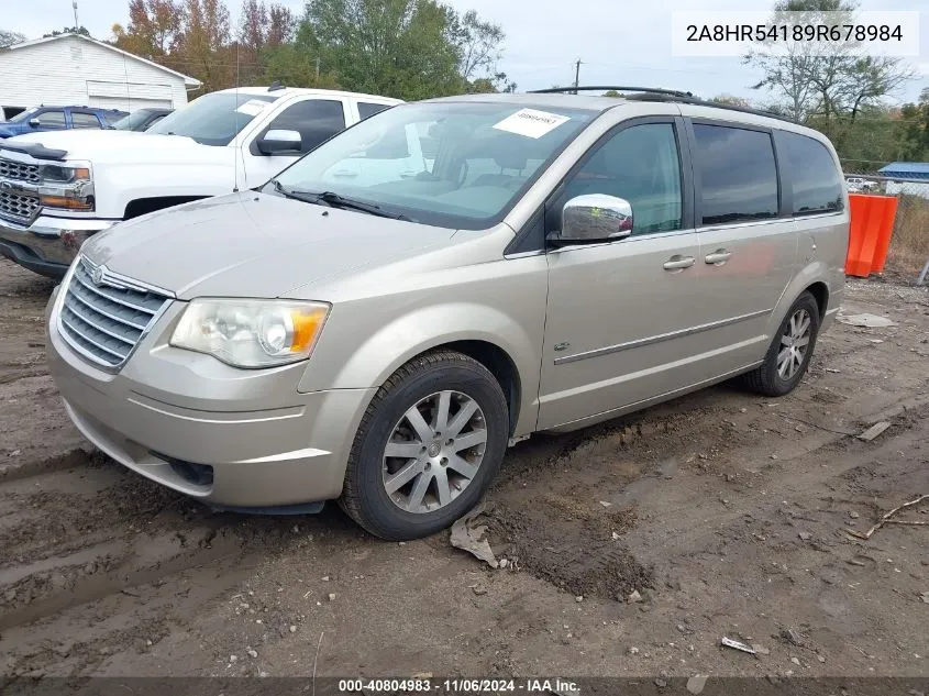 2009 Chrysler Town & Country Touring VIN: 2A8HR54189R678984 Lot: 40804983