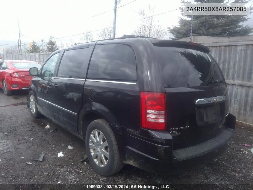 2A4RR5DX8AR257085 2010 Chrysler Town & Country Touring