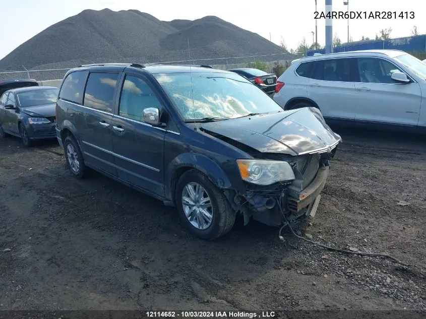 2010 Chrysler Town & Country VIN: 2A4RR6DX1AR281413 Lot: 12114652