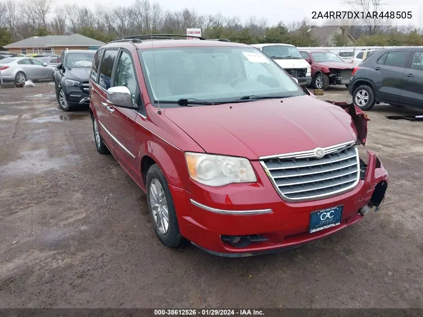 2010 Chrysler Town & Country New Limited VIN: 2A4RR7DX1AR448505 Lot: 38612526