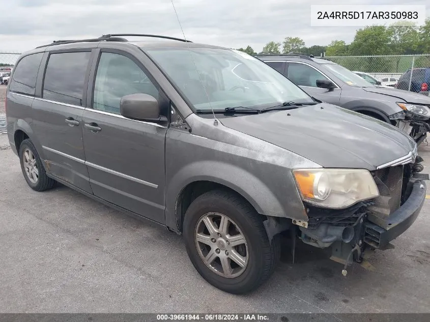 2010 Chrysler Town & Country Touring VIN: 2A4RR5D17AR350983 Lot: 39661944