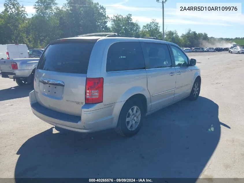 2010 Chrysler Town & Country Touring VIN: 2A4RR5D10AR109976 Lot: 40265576