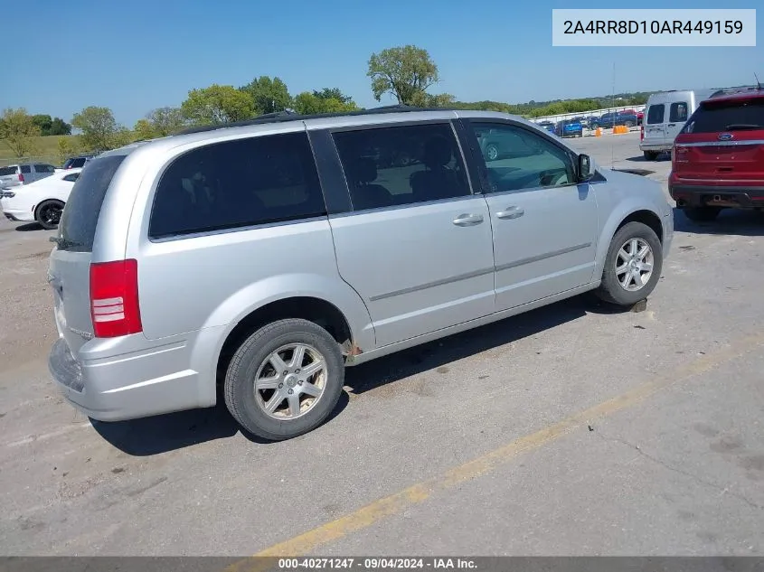 2010 Chrysler Town & Country Touring Plus VIN: 2A4RR8D10AR449159 Lot: 40271247