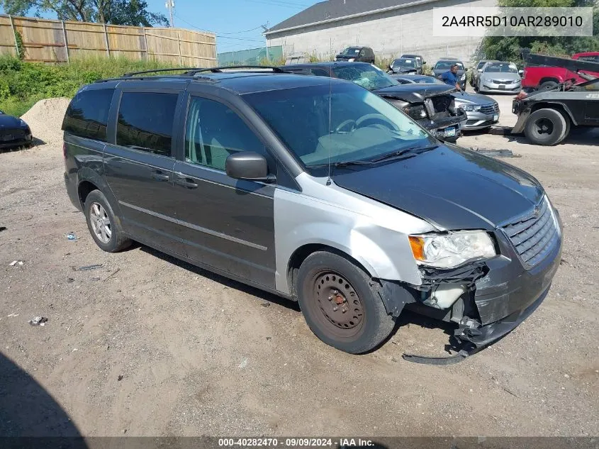 2010 Chrysler Town & Country Touring VIN: 2A4RR5D10AR289010 Lot: 40282470