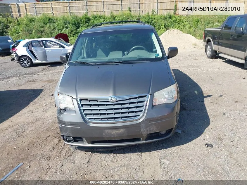 2010 Chrysler Town & Country Touring VIN: 2A4RR5D10AR289010 Lot: 40282470