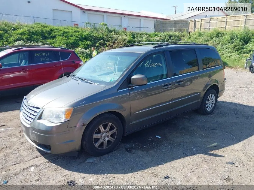 2010 Chrysler Town & Country Touring VIN: 2A4RR5D10AR289010 Lot: 40282470