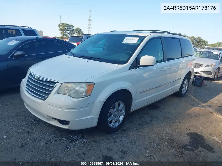 2010 Chrysler Town & Country Touring VIN: 2A4RR5D15AR178176 Lot: 40288867