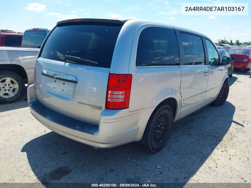 2A4RR4DE7AR103167 2010 Chrysler Town & Country Lx