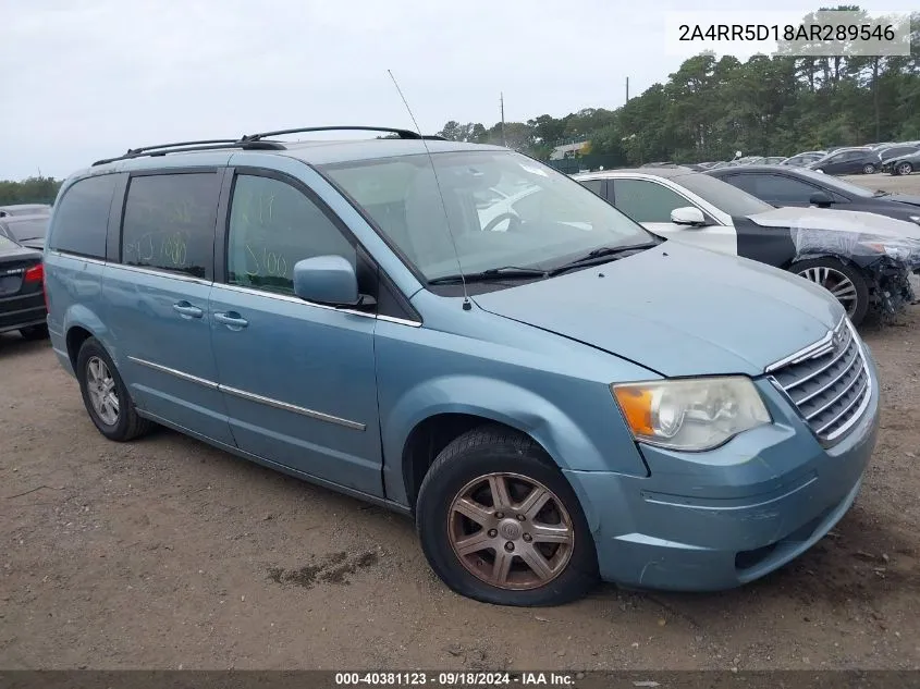 2010 Chrysler Town & Country Touring VIN: 2A4RR5D18AR289546 Lot: 40381123