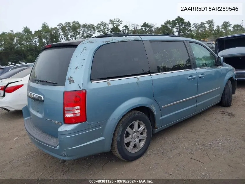 2010 Chrysler Town & Country Touring VIN: 2A4RR5D18AR289546 Lot: 40381123