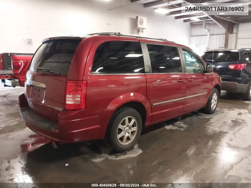 2010 Chrysler Town & Country Touring VIN: 2A4RR5D11AR376902 Lot: 40450629