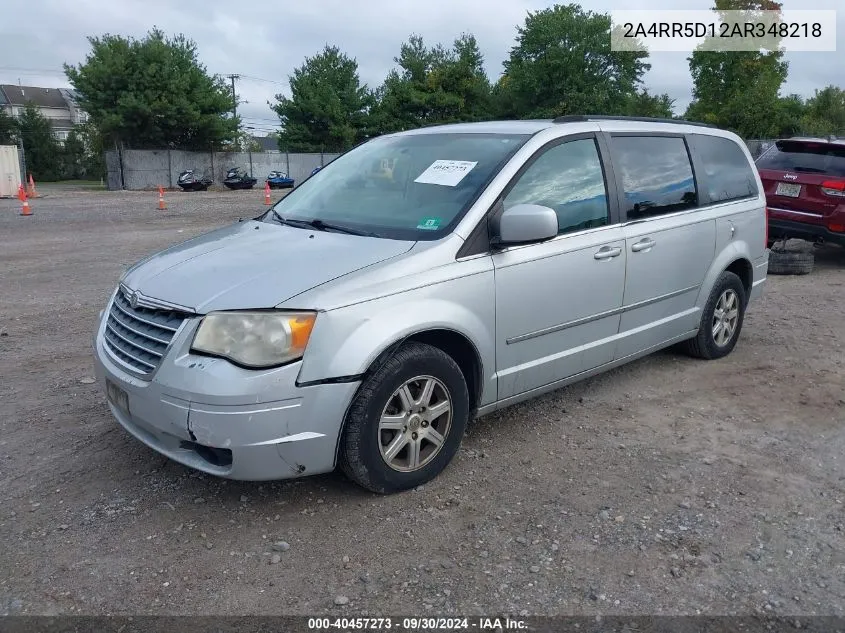 2010 Chrysler Town & Country Touring VIN: 2A4RR5D12AR348218 Lot: 40457273