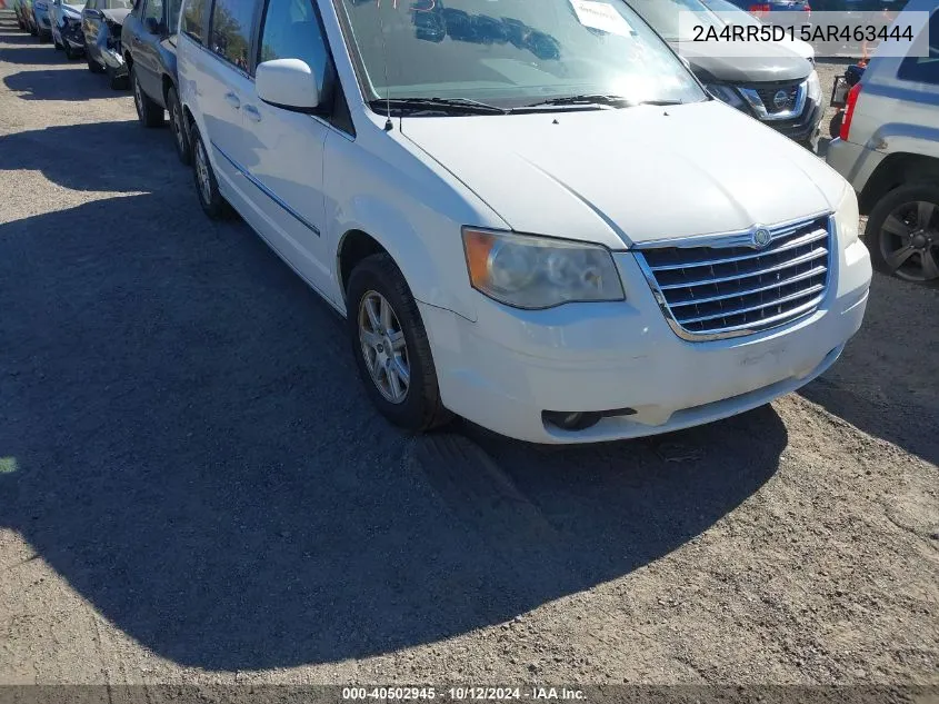 2010 Chrysler Town & Country Touring VIN: 2A4RR5D15AR463444 Lot: 40502945