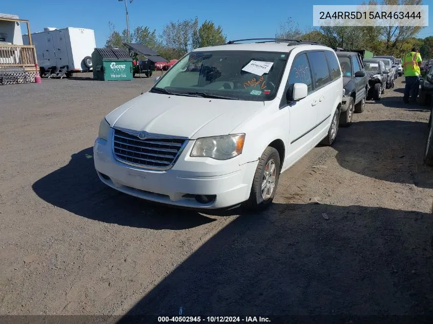 2010 Chrysler Town & Country Touring VIN: 2A4RR5D15AR463444 Lot: 40502945