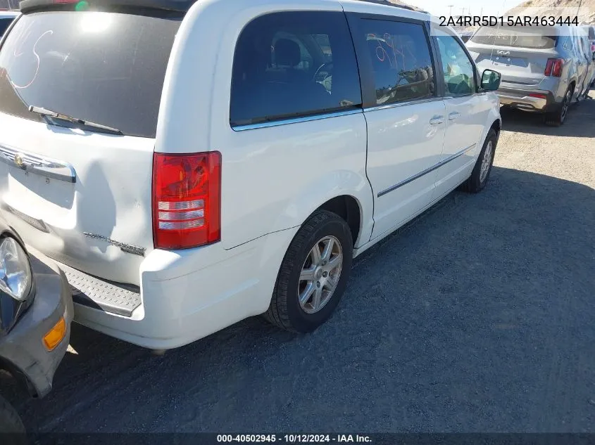 2010 Chrysler Town & Country Touring VIN: 2A4RR5D15AR463444 Lot: 40502945