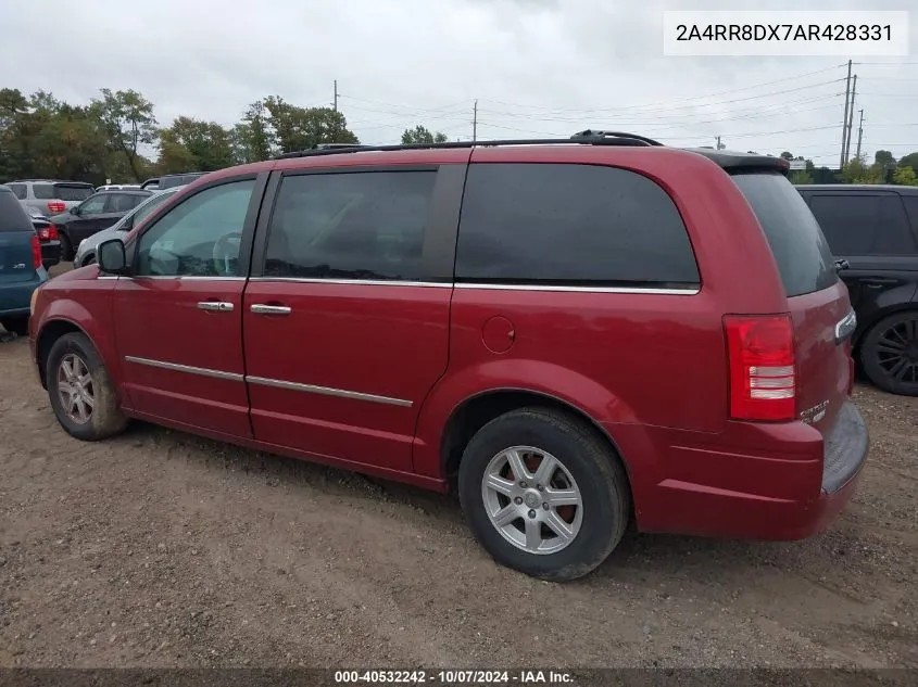 2010 Chrysler Town & Country Touring Plus VIN: 2A4RR8DX7AR428331 Lot: 40532242