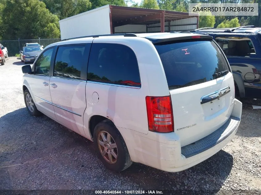 2010 Chrysler Town & Country Touring VIN: 2A4RR5D17AR284872 Lot: 40540544